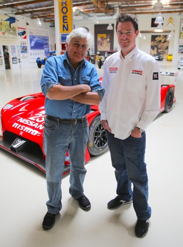 Nissan GT-R LM NISMO visita a garagem de Jay Leno