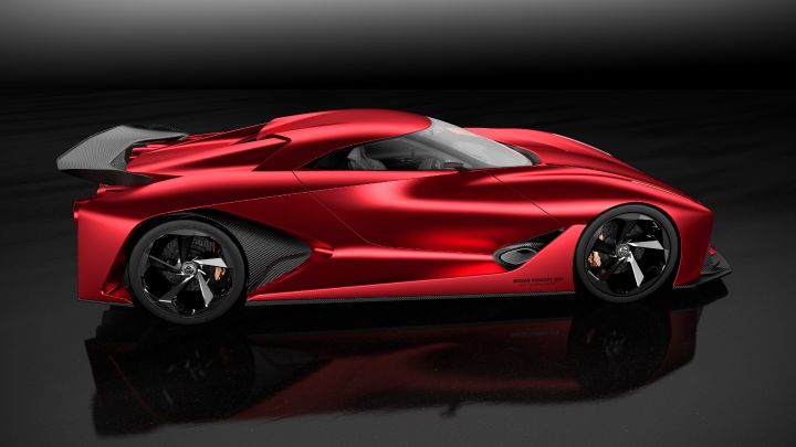 Nissan Concept 2020 Vision Gran Turismo gets a new color and