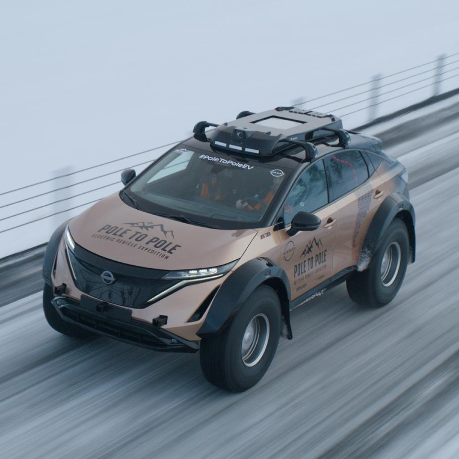 Adventure-ready Nissan Ariya unveiled for epic Pole-to-Pole expedition
