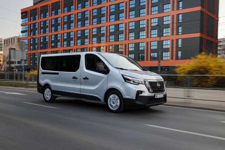 Ujęcie dynamiczne Nissan Primastar LCV