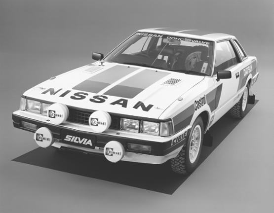 人気のファッションブランド！ 1982 Nisan Silvia Rally レーシングカー