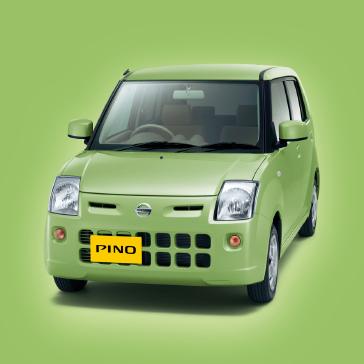 ◎日産 ピノ ライムグリーン
