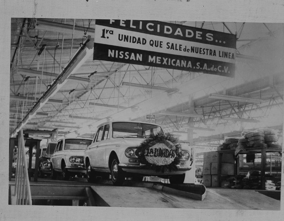 First Datsun Bluebird completed in Mexico