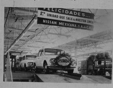 First Datsun Bluebird completed in Mexico