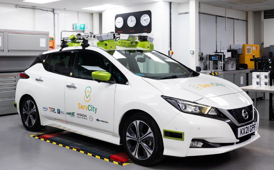 Nissan treibt mit ServCity autonomes Fahren in Städten voran