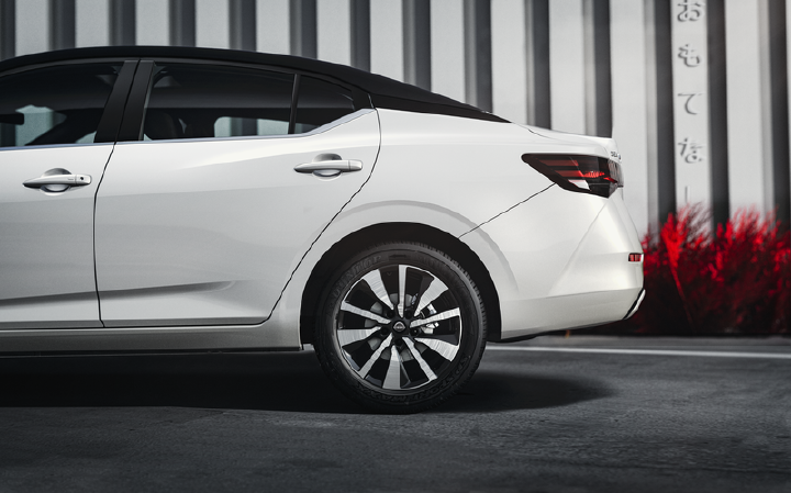 Parte trasera del Nuevo Nissan Sentra