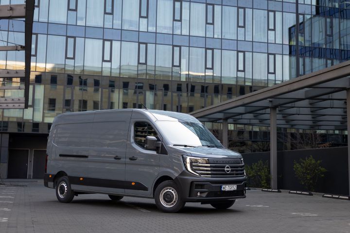 Ujęcie statyczne nadwozia Nissan Interstar LCV