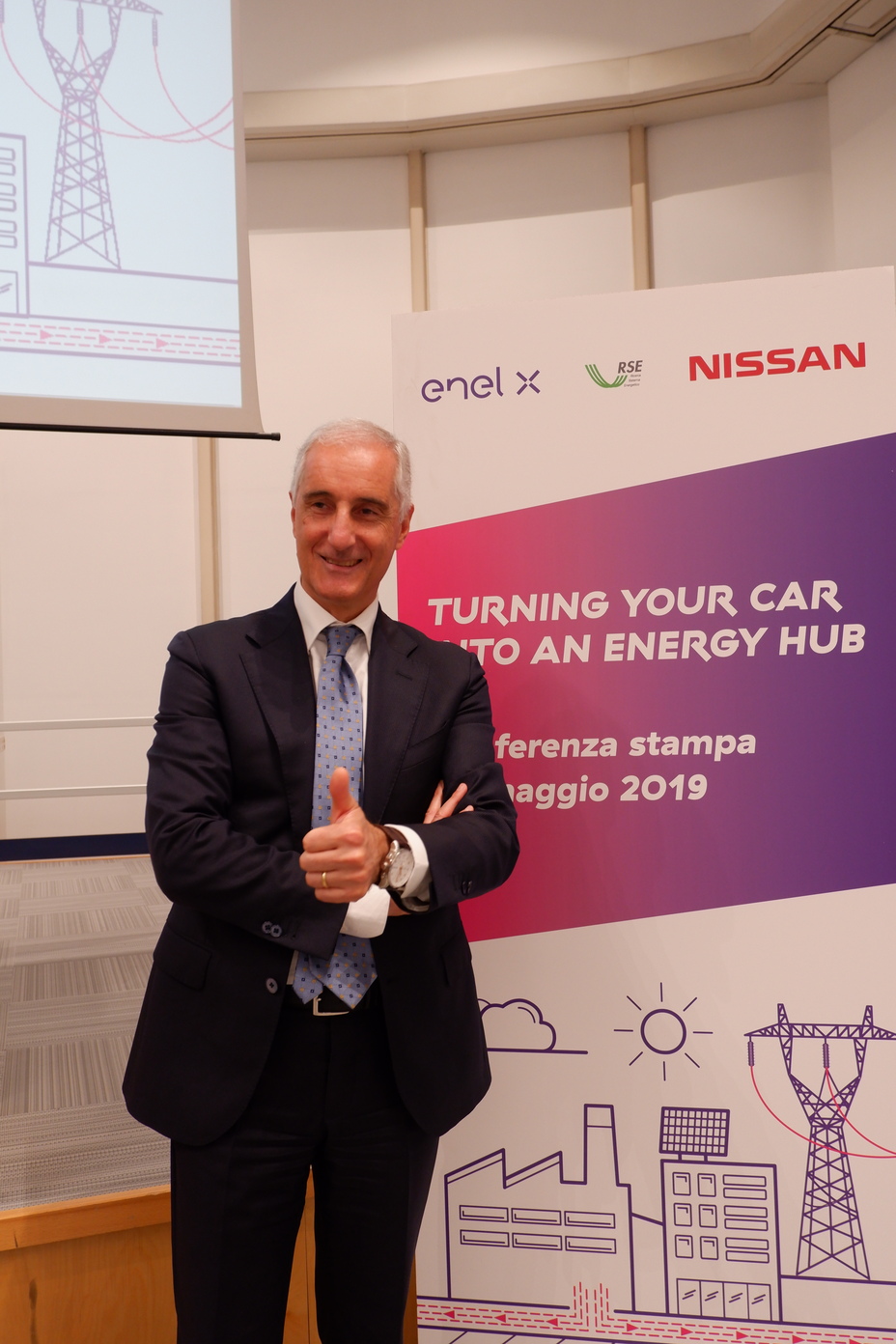 Nissan, Enel X e RSE – Vehicle-to-Grid