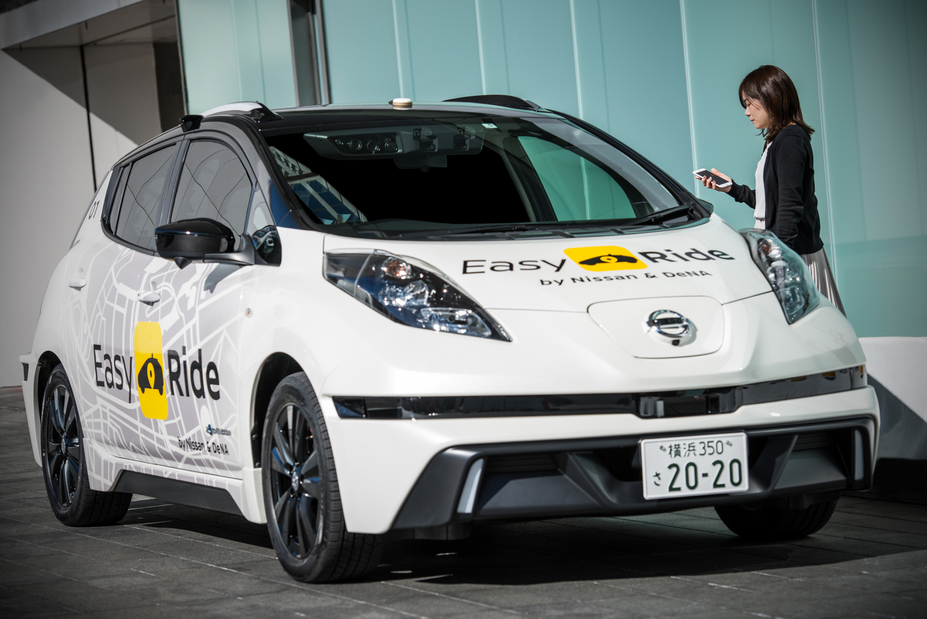 Nissan and DeNA to start Easy Ride robo-vehicle mobility service trial