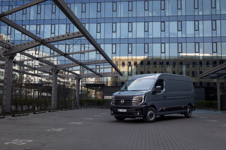 Ujęcie statyczne nadwozia Nissan Interstar LCV