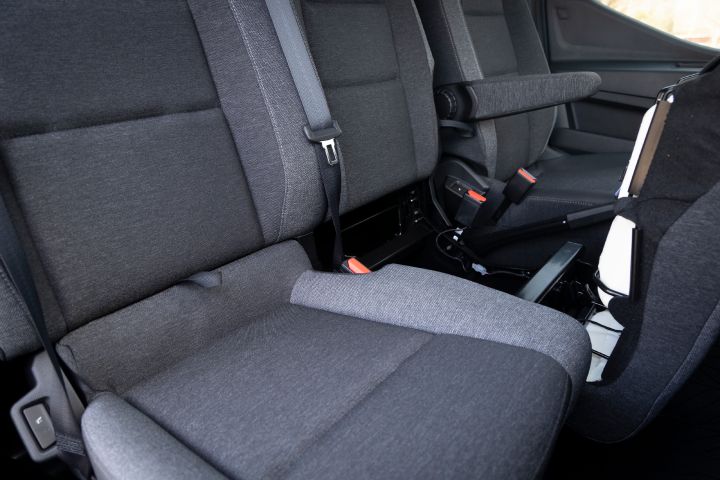 Ujęcie wnętrza kabiny Nissan Interstar LCV
