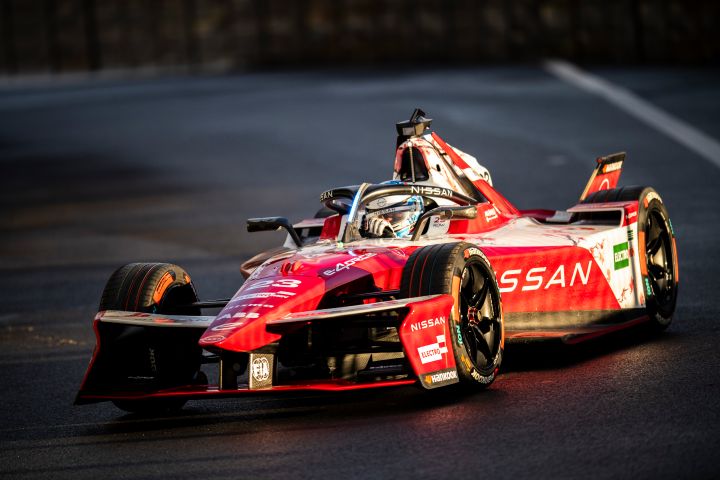 Carro da Equipe Nissan de Fórmula E