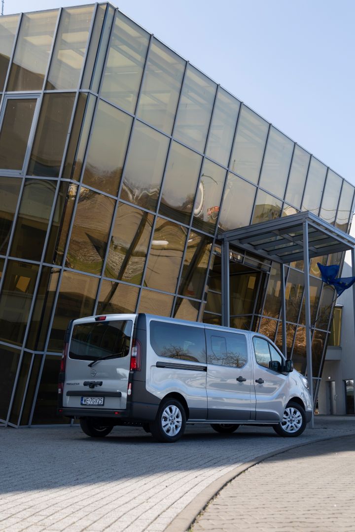 Ujęcie statyczne nadwozia Nissan Primastar LCV