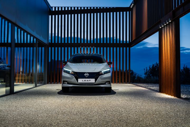 Extra glans voor vernieuwde Nissan LEAF