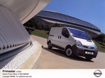 new nissan primastar