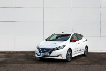 Nissan participe au projet ServCity en testant un véhicule autonome dans les rues de Londres