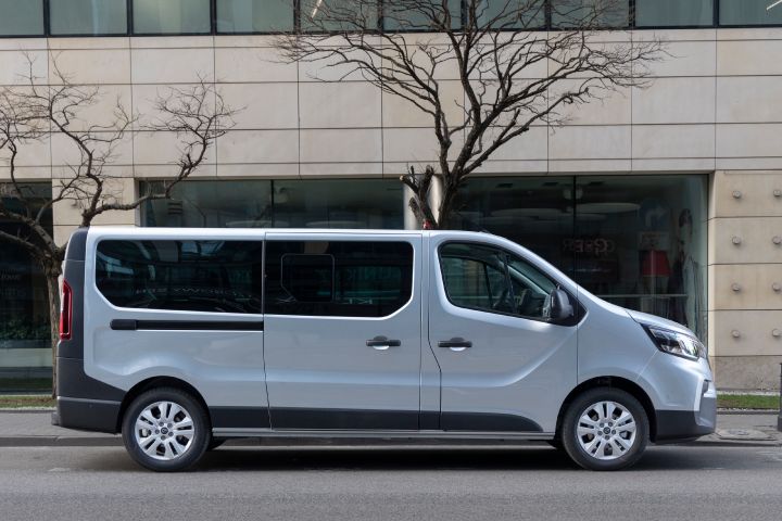 Ujęcie statyczne nadwozia Nissan Primastar LCV