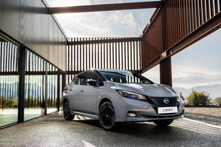 Extra glans voor vernieuwde Nissan LEAF