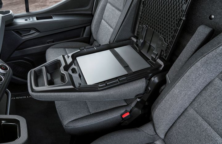 All-new Nissan Interstar - interior cabin with seat bended