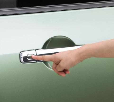 One touch auto slide door