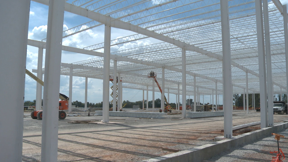 Beam Me Up New Nissan Plant Takes Shape in Decherd, Tenn.