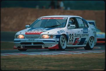 Nissan Sunny/Sentra historic win in the opening race of the Chinese circuit